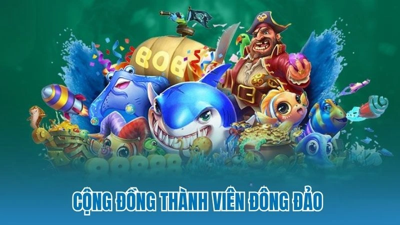 Cộng đồng thành viên đông đảo