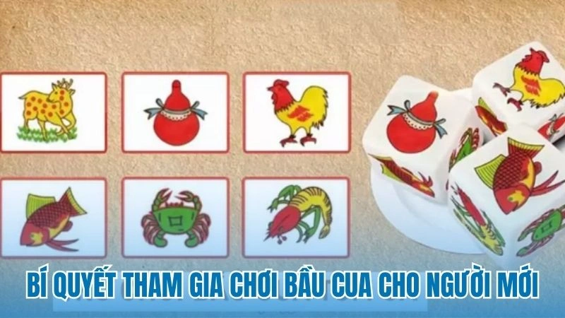 Bí quyết tham gia chơi bầu cua cho người mới