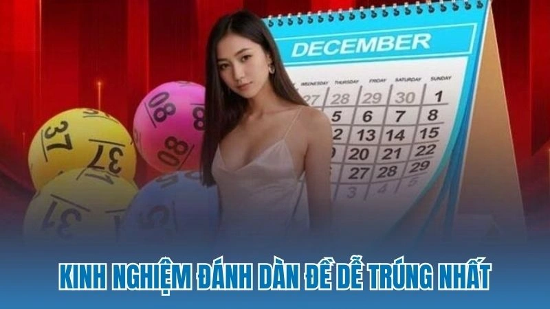 Kinh nghiệm đánh dàn đề dễ trúng nhất